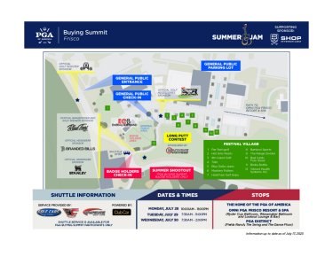 Summer Jam Map